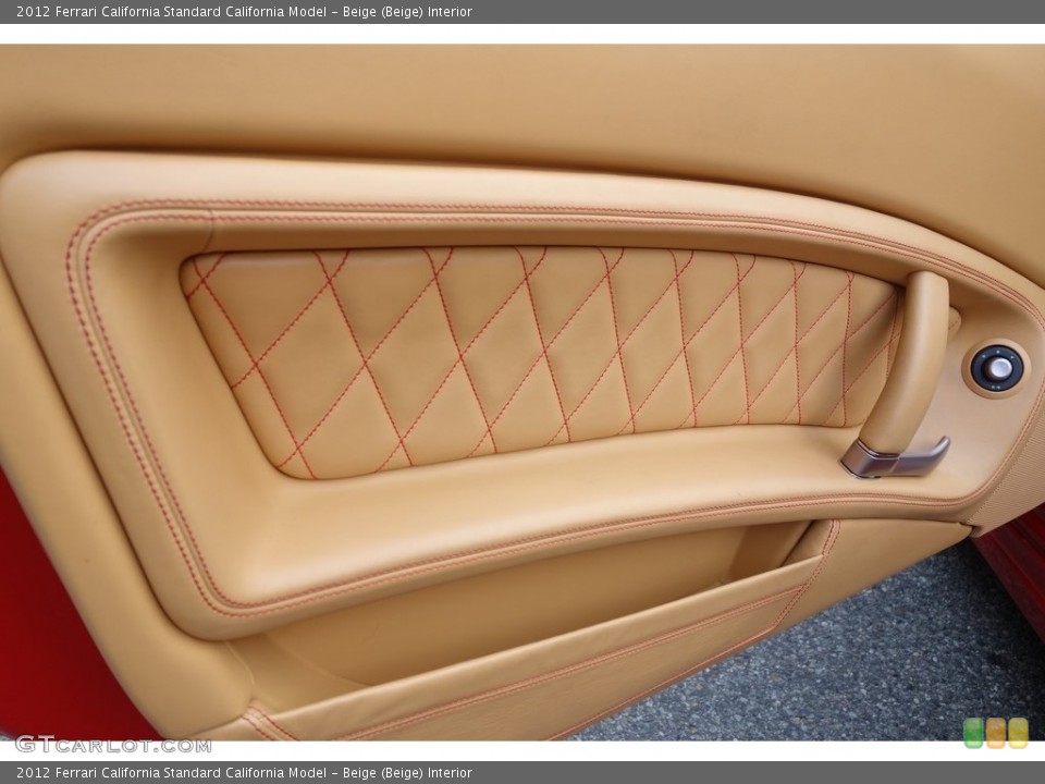 Beige (Beige) Interior Door Panel for the 2012 Ferrari California  #118790410
