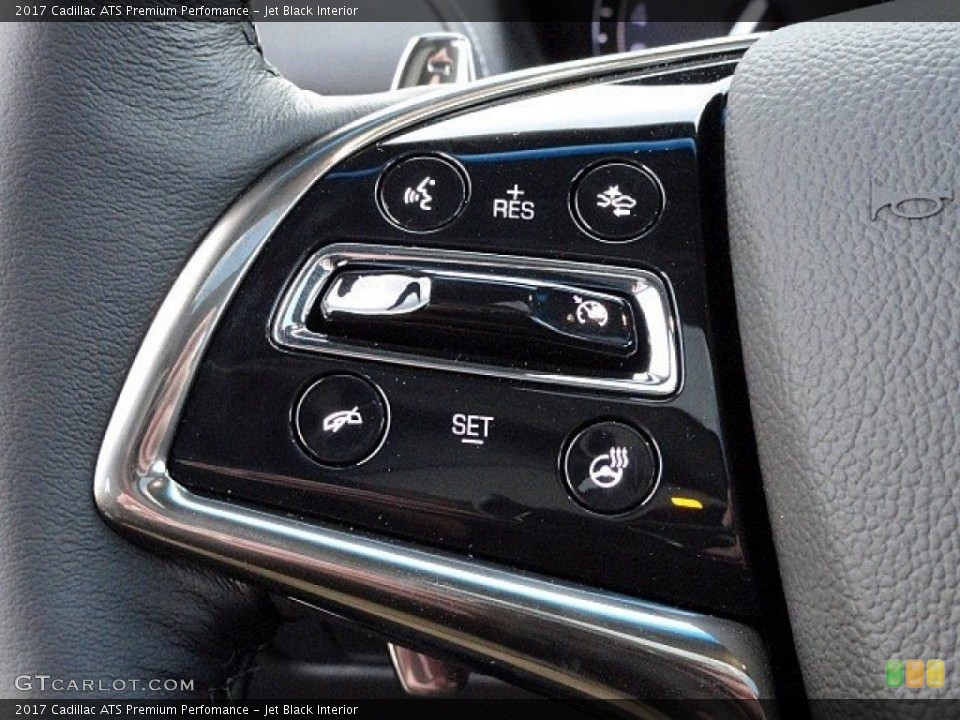 Jet Black Interior Controls for the 2017 Cadillac ATS Premium Perfomance #118790443