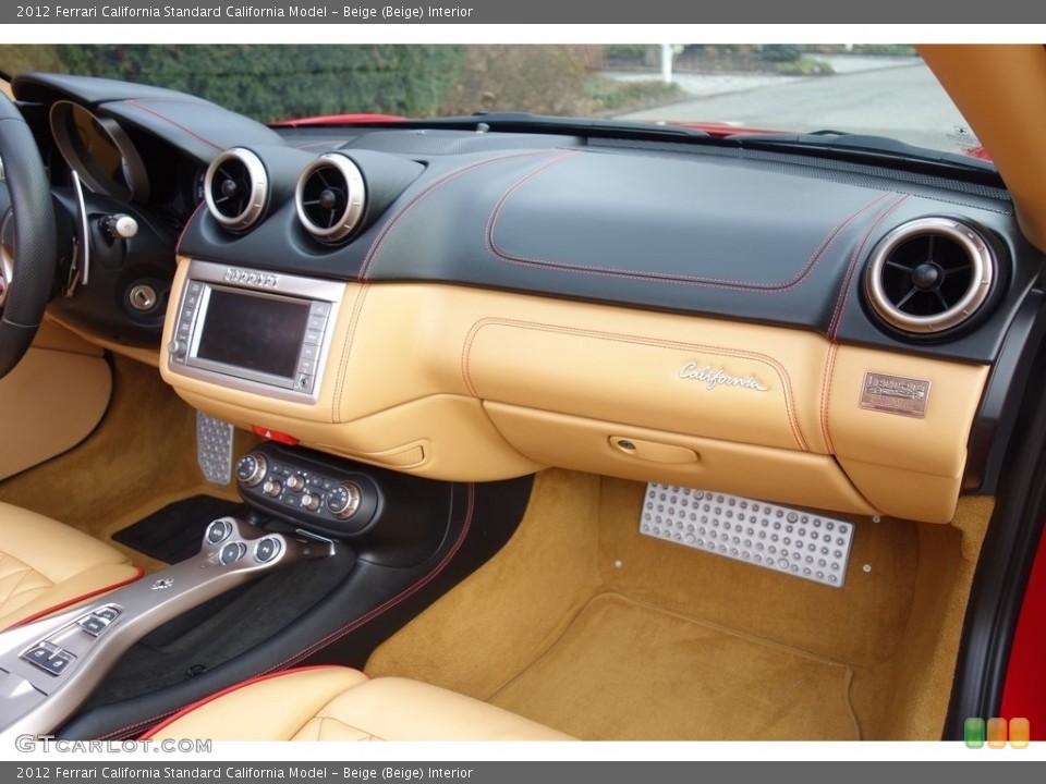 Beige (Beige) Interior Dashboard for the 2012 Ferrari California  #118790452