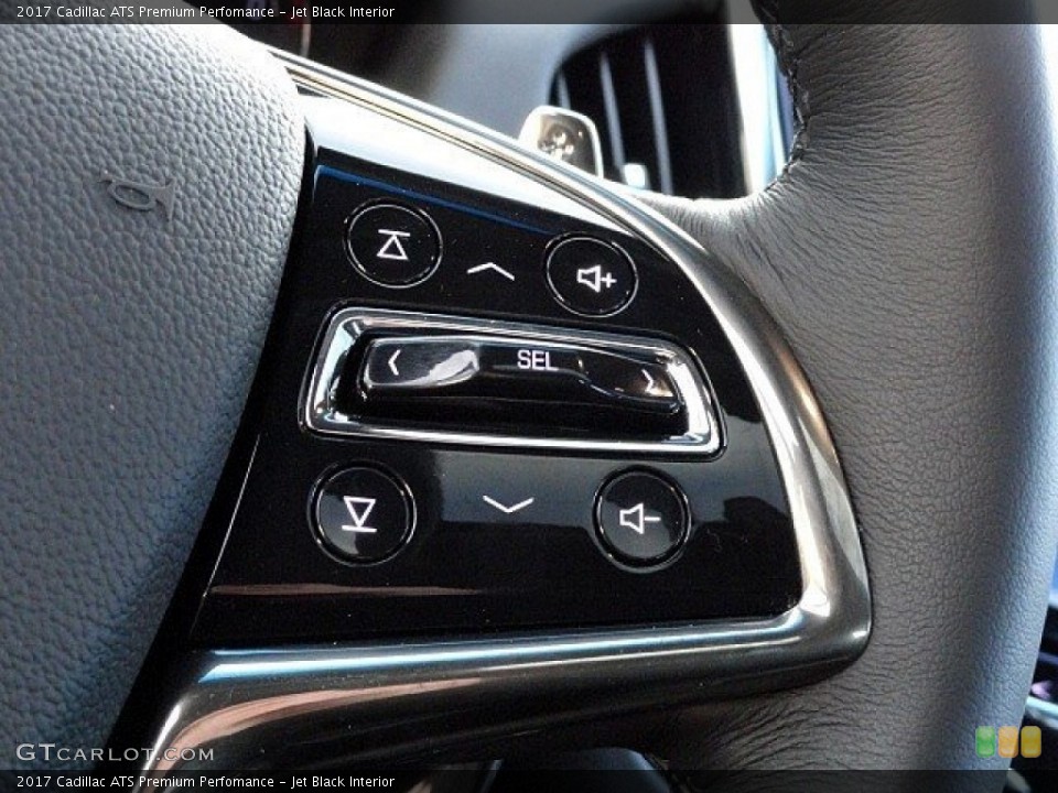 Jet Black Interior Controls for the 2017 Cadillac ATS Premium Perfomance #118790455