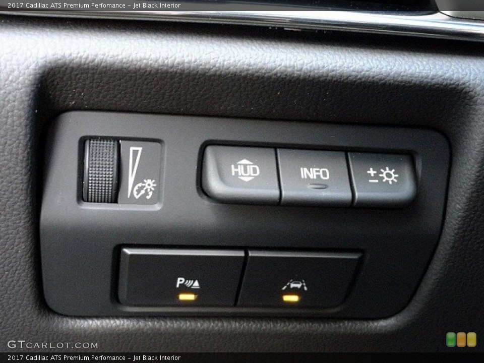 Jet Black Interior Controls for the 2017 Cadillac ATS Premium Perfomance #118790470