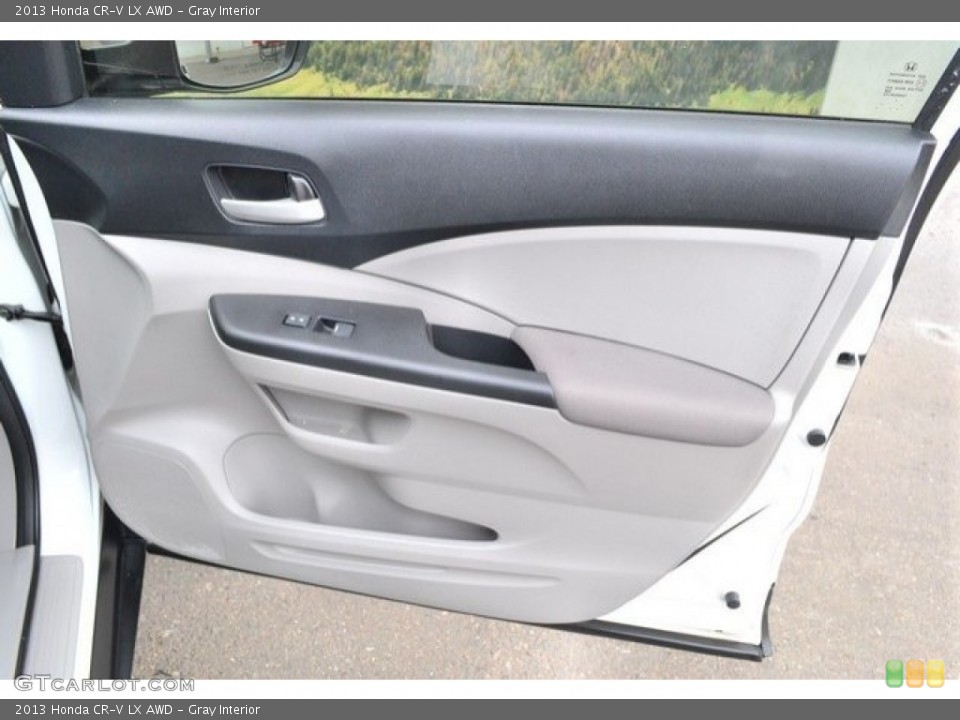 Gray Interior Door Panel for the 2013 Honda CR-V LX AWD #118790728