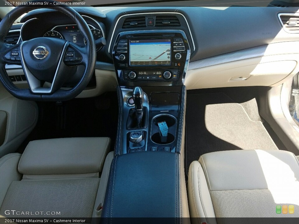 Cashmere Interior Dashboard for the 2017 Nissan Maxima SV #118791034