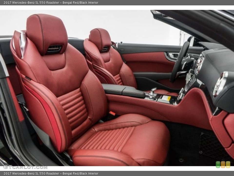 Bengal Red/Black Interior Photo for the 2017 Mercedes-Benz SL 550 Roadster #118798522