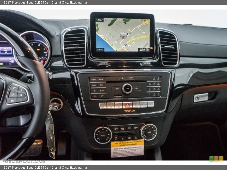 Crystal Grey/Black Interior Dashboard for the 2017 Mercedes-Benz GLE 550e #118798841