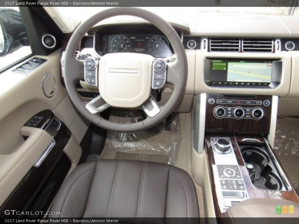 Espresso/Almond Interior Dashboard for the 2017 Land Rover Range Rover HSE #118804930