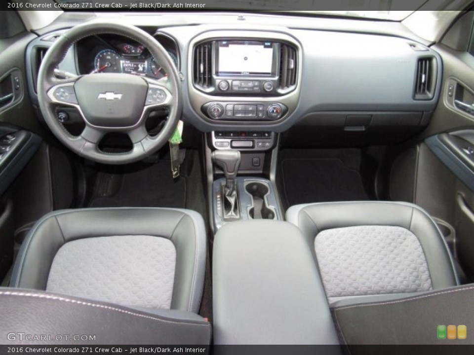 Jet Black/Dark Ash Interior Dashboard for the 2016 Chevrolet Colorado Z71 Crew Cab #118806367