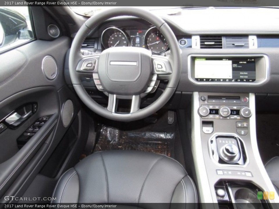 Ebony/Ebony Interior Dashboard for the 2017 Land Rover Range Rover Evoque HSE #118807732