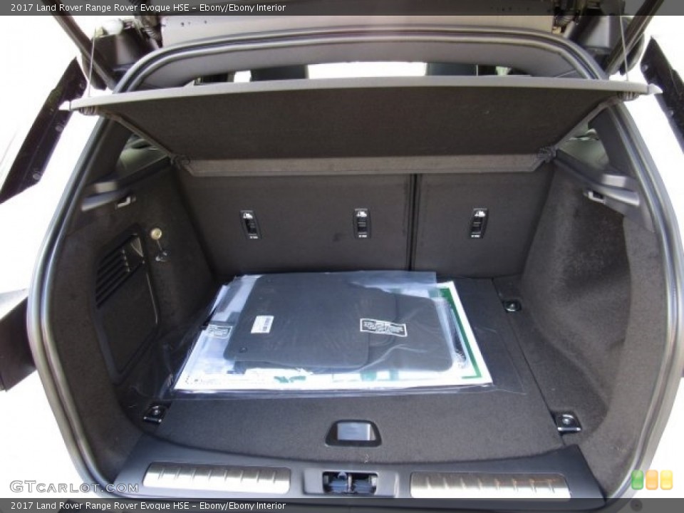 Ebony/Ebony Interior Trunk for the 2017 Land Rover Range Rover Evoque HSE #118807741