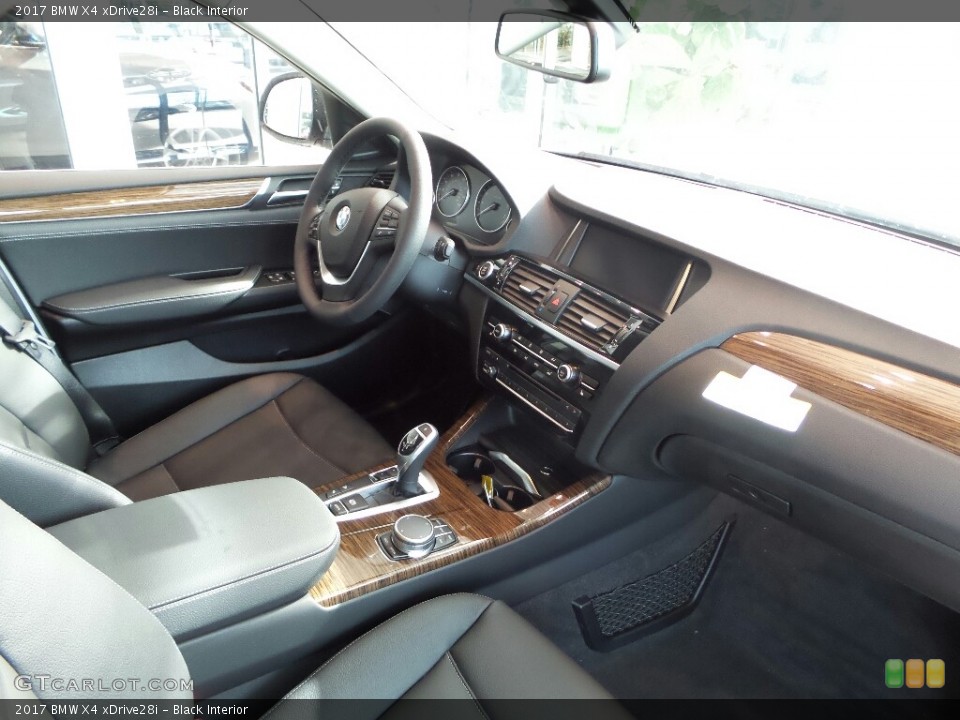 Black Interior Dashboard for the 2017 BMW X4 xDrive28i #118808442