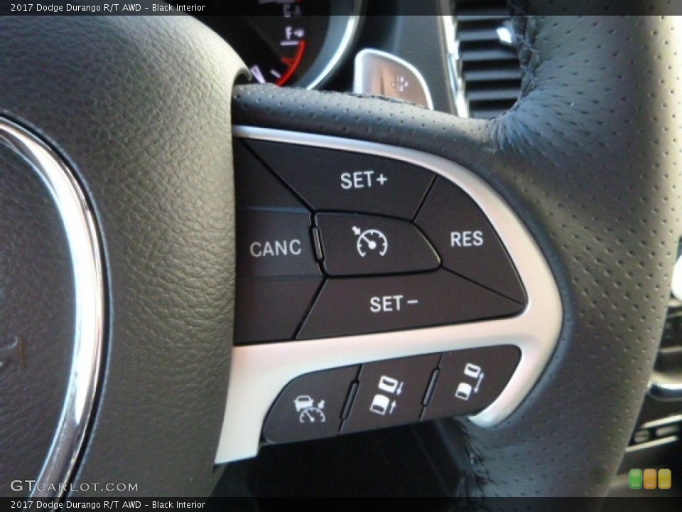 Black Interior Controls for the 2017 Dodge Durango R/T AWD #118813497