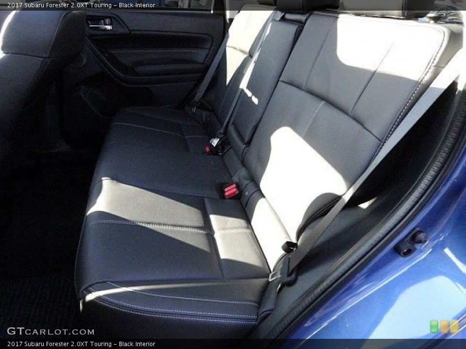 Black Interior Rear Seat for the 2017 Subaru Forester 2.0XT Touring #118824216