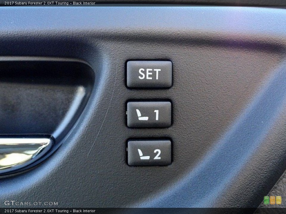 Black Interior Controls for the 2017 Subaru Forester 2.0XT Touring #118824237