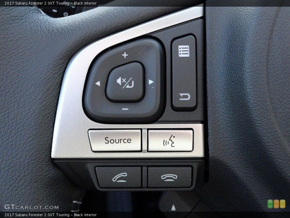 Black Interior Controls for the 2017 Subaru Forester 2.0XT Touring #118824333