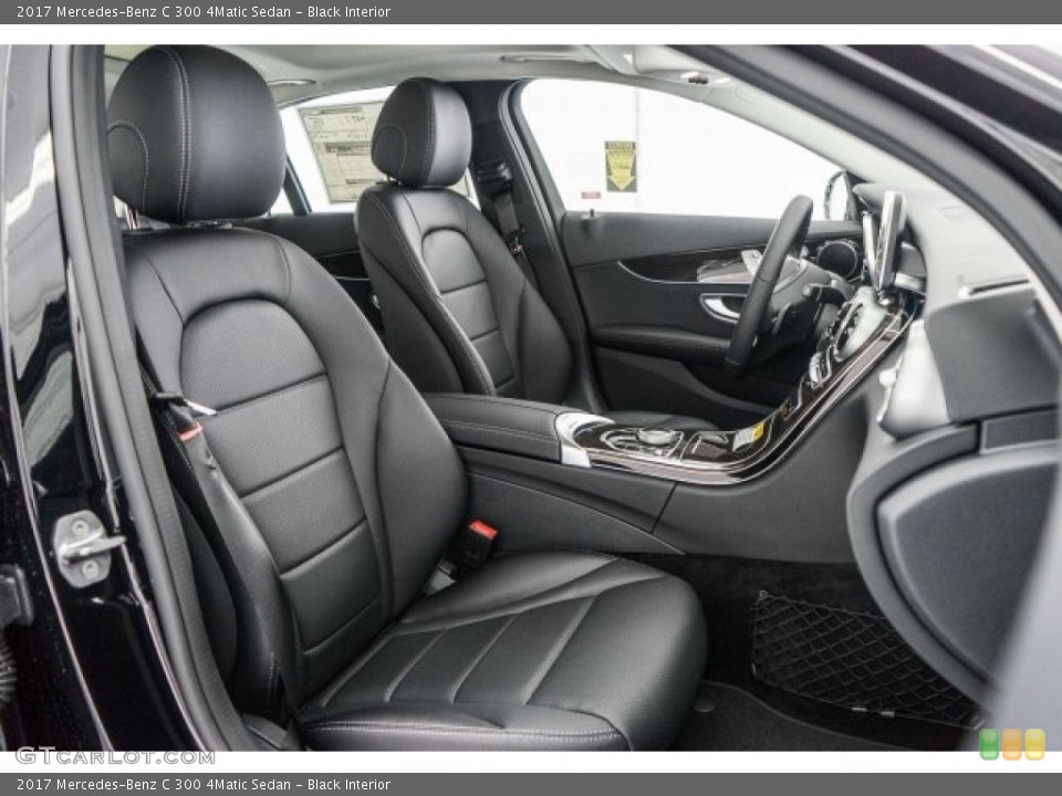 Black Interior Photo for the 2017 Mercedes-Benz C 300 4Matic Sedan #118830103
