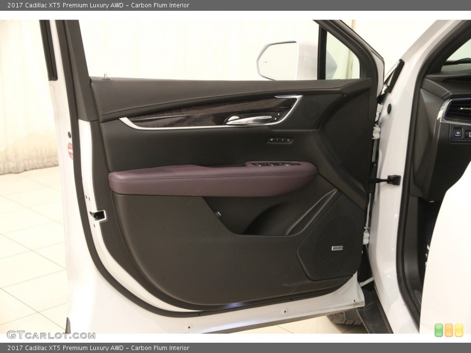 Carbon Plum Interior Door Panel for the 2017 Cadillac XT5 Premium Luxury AWD #118831339