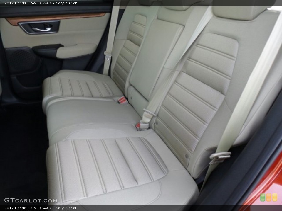 Ivory Interior Rear Seat for the 2017 Honda CR-V EX AWD #118833094