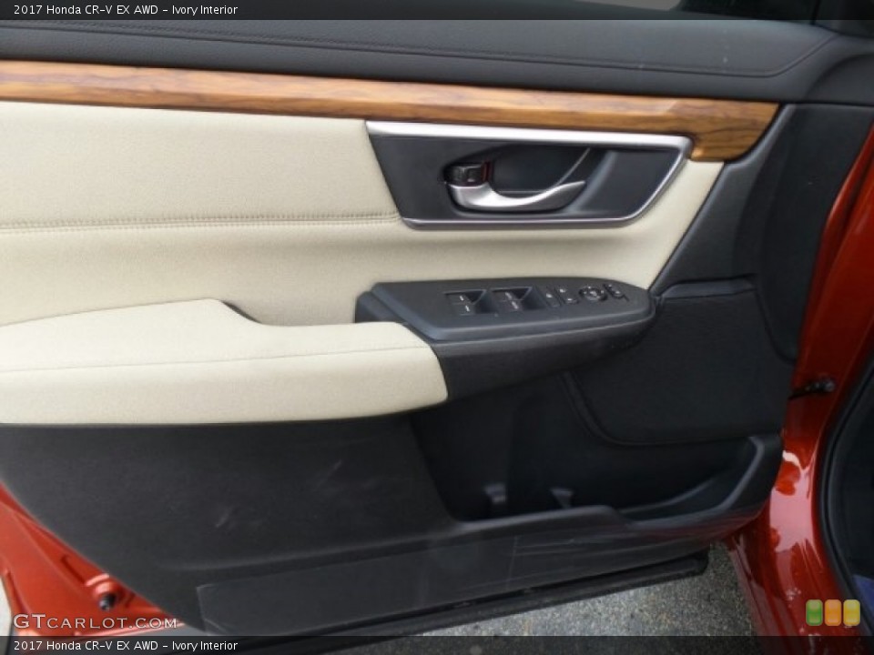 Ivory Interior Door Panel for the 2017 Honda CR-V EX AWD #118833139