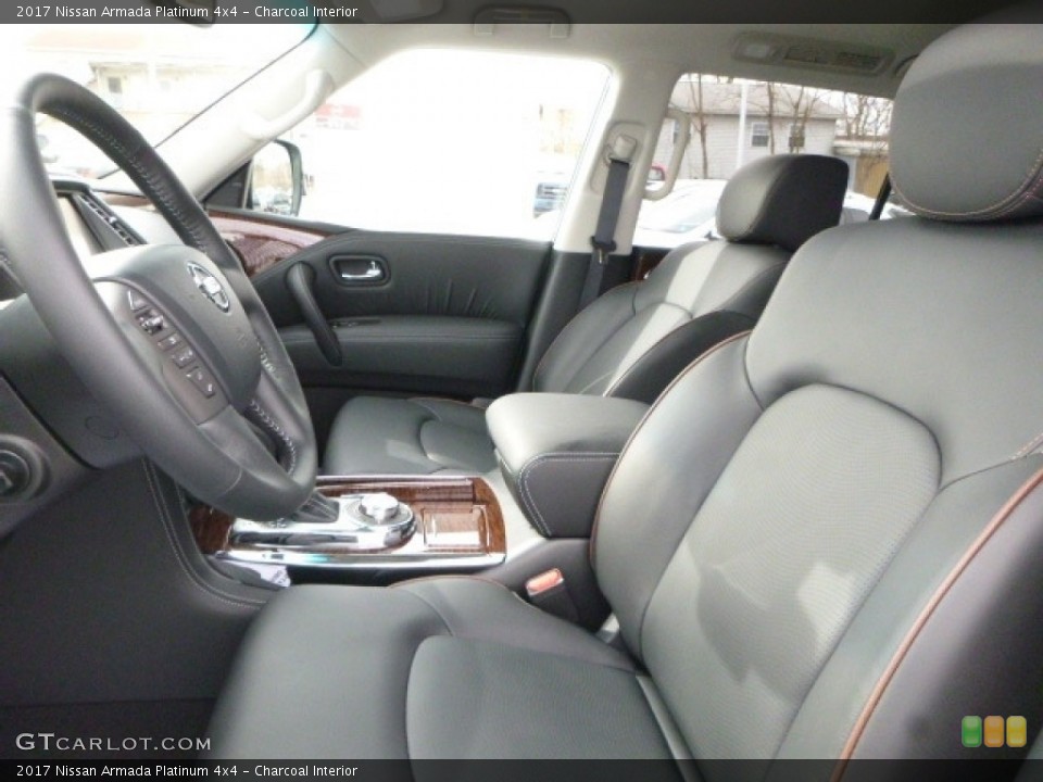 Charcoal Interior Photo for the 2017 Nissan Armada Platinum 4x4 #118833154