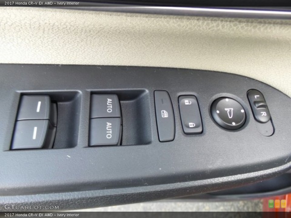 Ivory Interior Controls for the 2017 Honda CR-V EX AWD #118833157