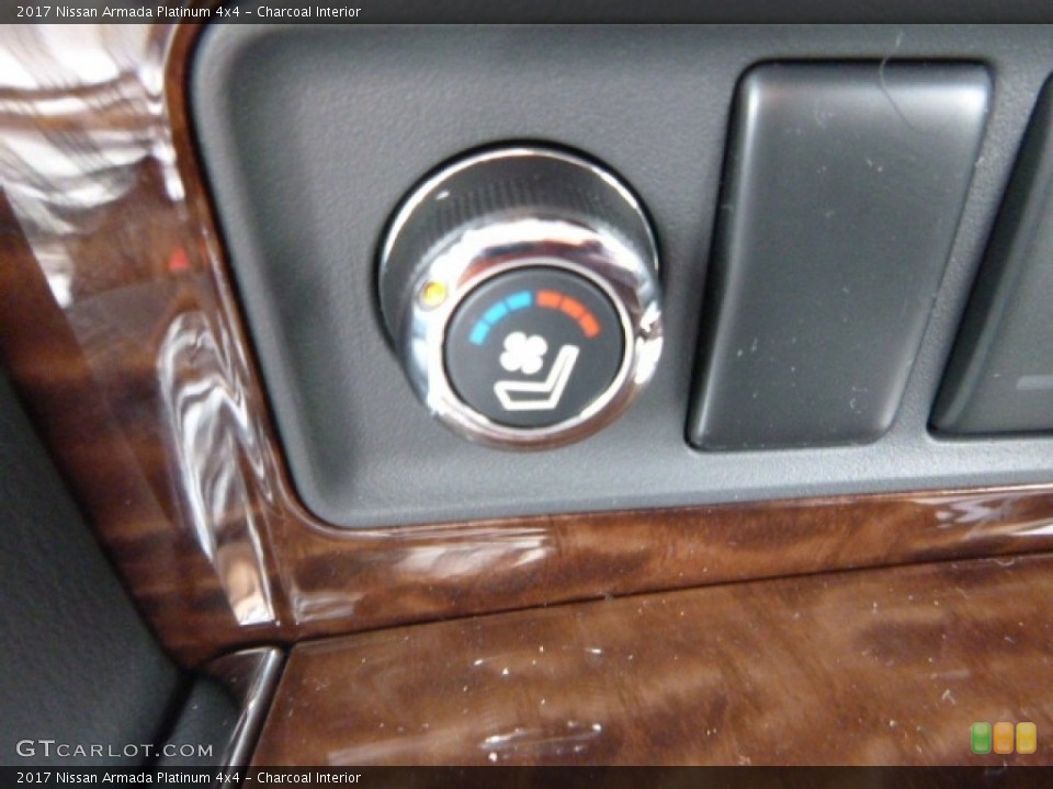 Charcoal Interior Controls for the 2017 Nissan Armada Platinum 4x4 #118833247