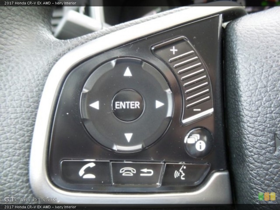 Ivory Interior Controls for the 2017 Honda CR-V EX AWD #118833292