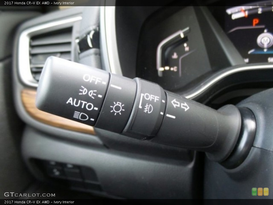 Ivory Interior Controls for the 2017 Honda CR-V EX AWD #118833307