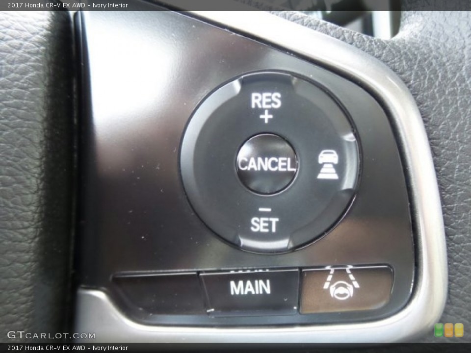Ivory Interior Controls for the 2017 Honda CR-V EX AWD #118833325
