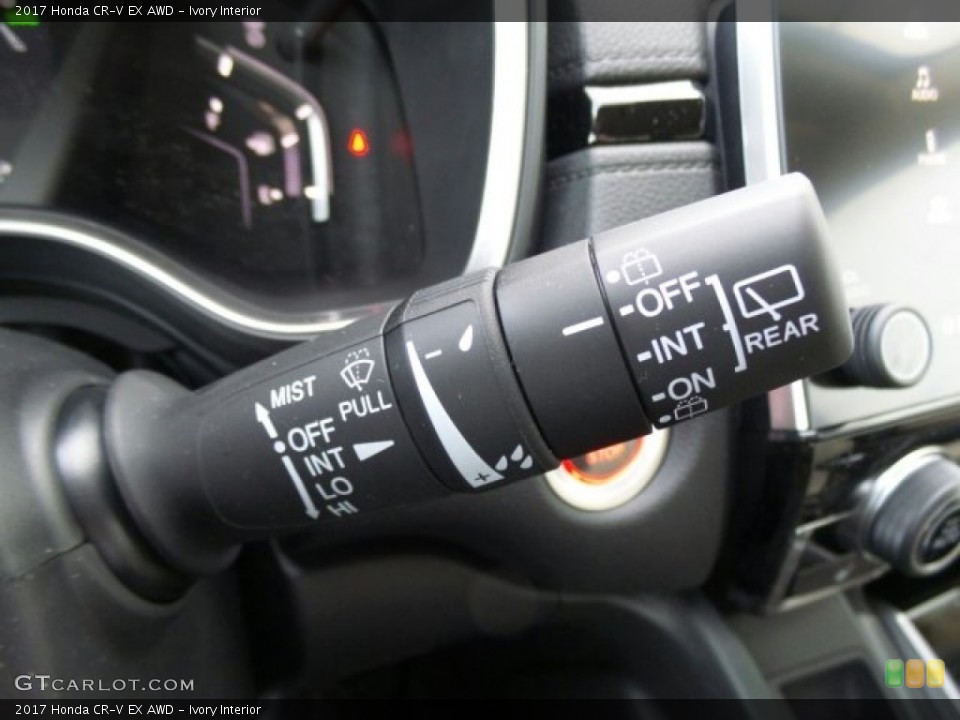 Ivory Interior Controls for the 2017 Honda CR-V EX AWD #118833349