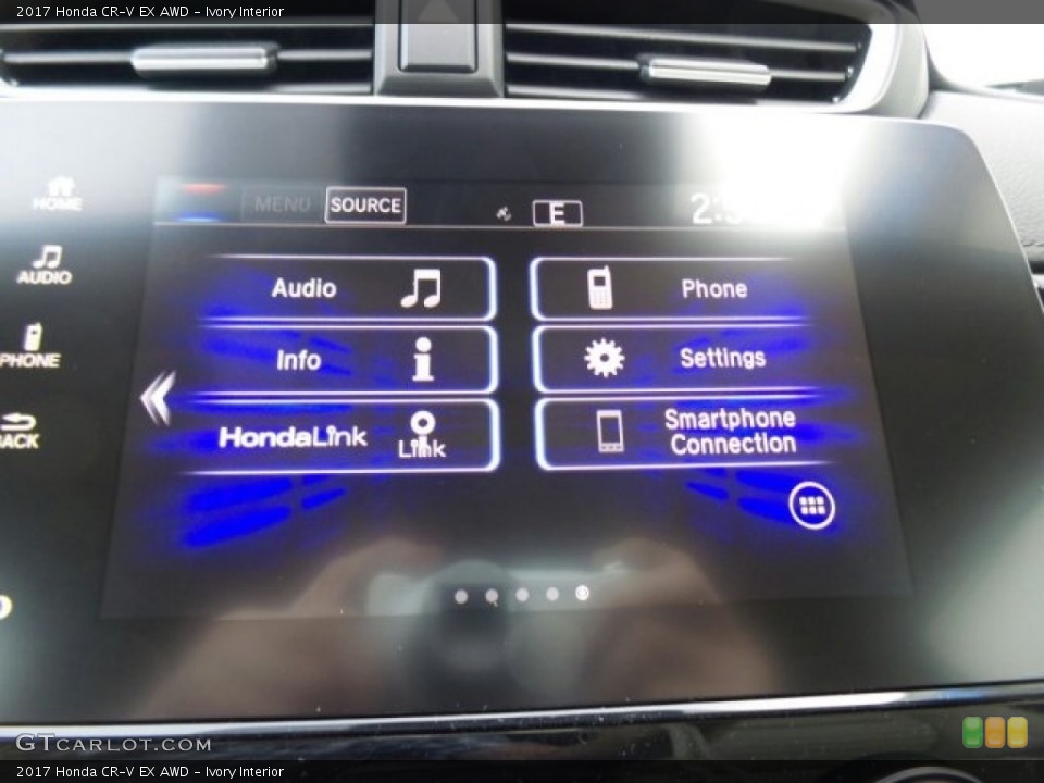 Ivory Interior Controls for the 2017 Honda CR-V EX AWD #118833392