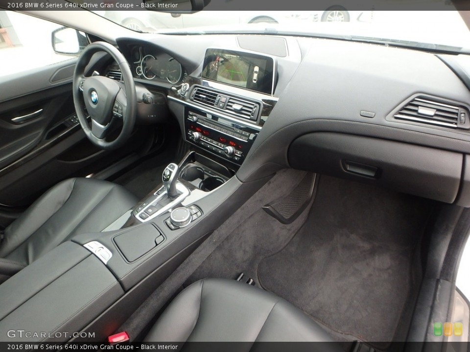 Black Interior Photo for the 2016 BMW 6 Series 640i xDrive Gran Coupe #118835311