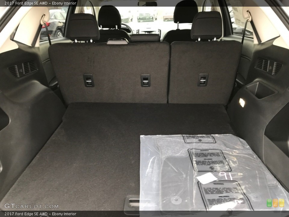 Ebony Interior Trunk for the 2017 Ford Edge SE AWD #118836250