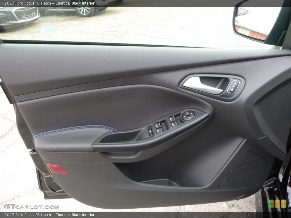 Charcoal Black Interior Door Panel for the 2017 Ford Focus RS Hatch #118838542