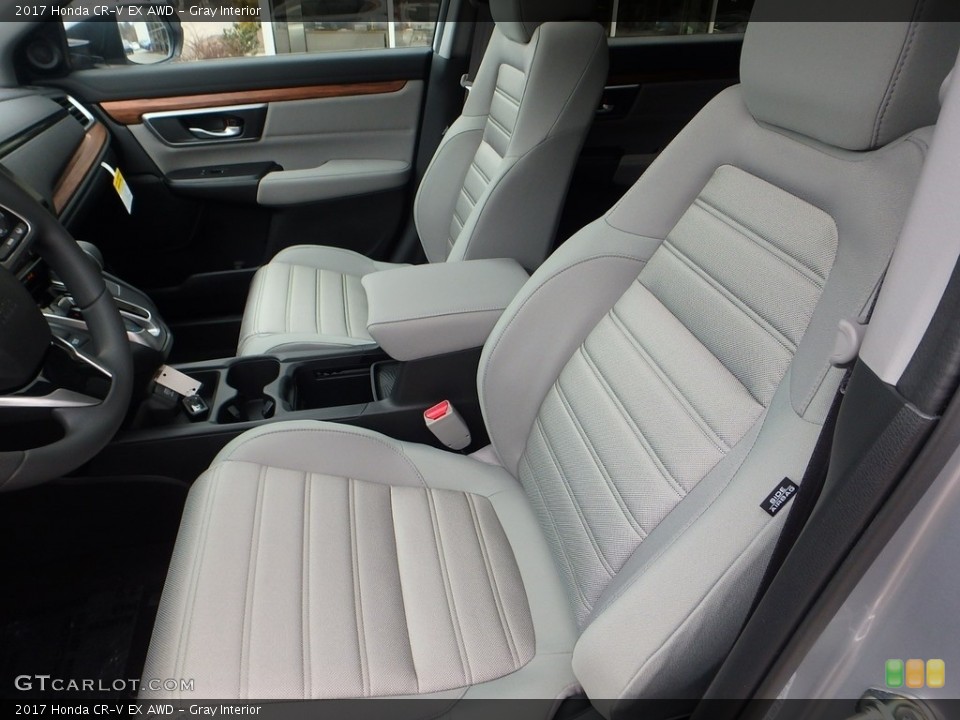 Gray Interior Front Seat for the 2017 Honda CR-V EX AWD #118838887