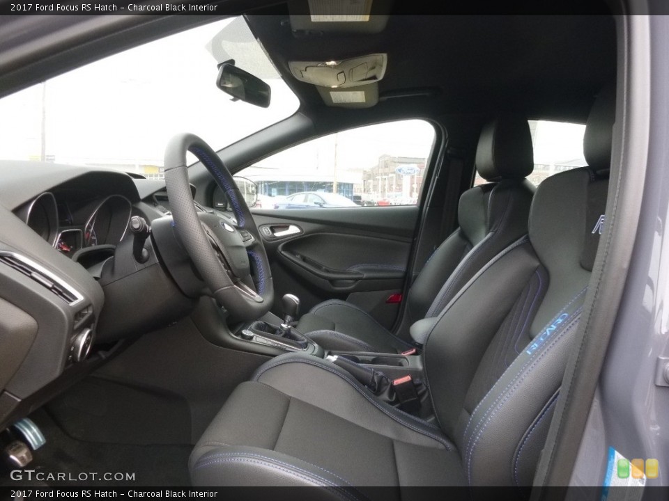 Charcoal Black Interior Front Seat for the 2017 Ford Focus RS Hatch #118838905