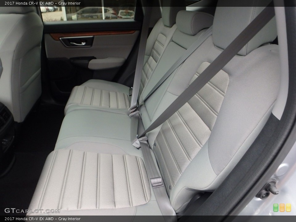 Gray Interior Rear Seat for the 2017 Honda CR-V EX AWD #118838914