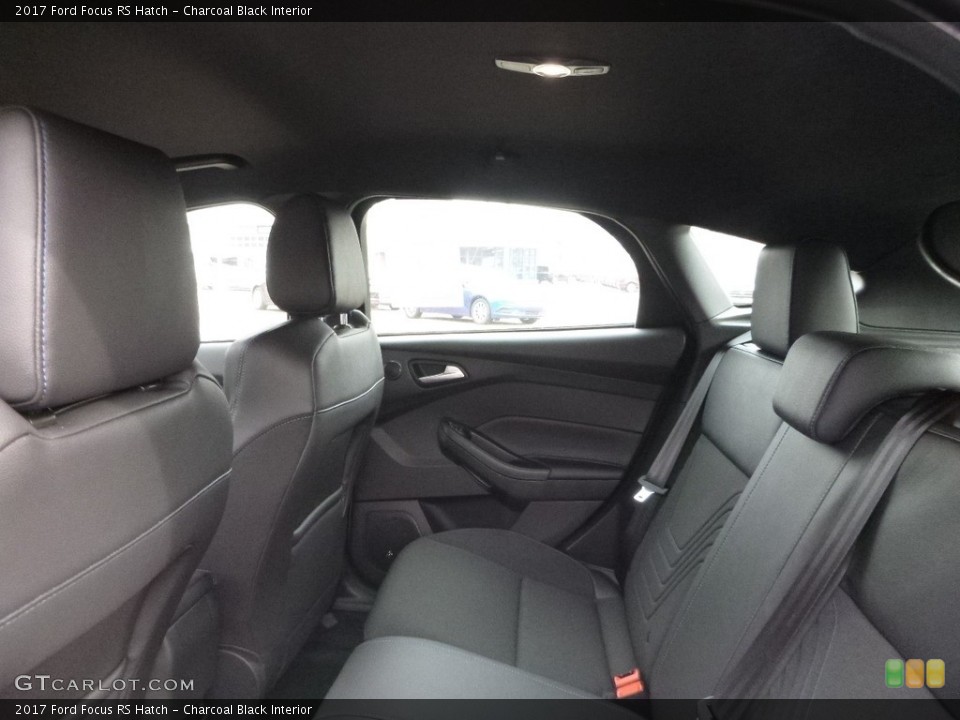 Charcoal Black Interior Rear Seat for the 2017 Ford Focus RS Hatch #118838926