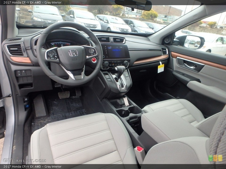 Gray Interior Photo for the 2017 Honda CR-V EX AWD #118838947