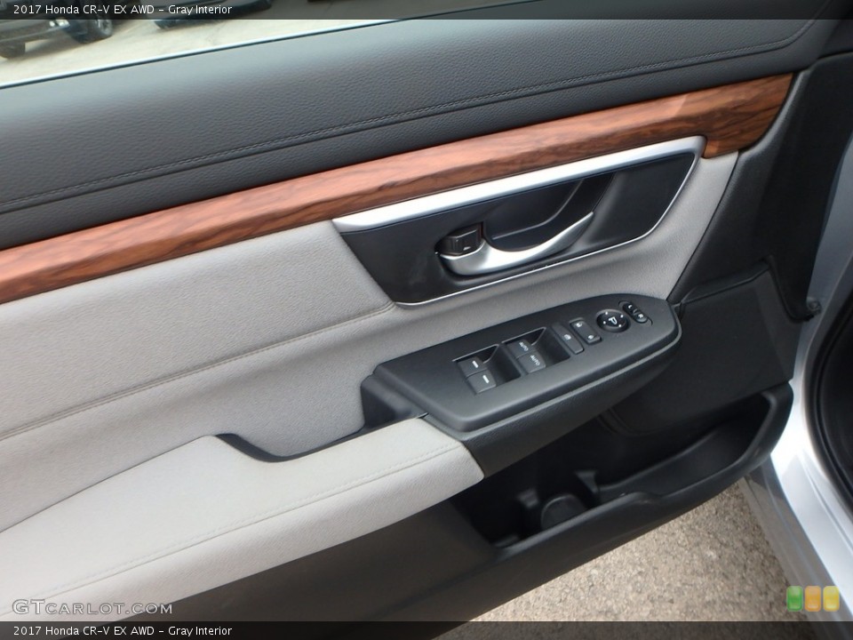 Gray Interior Door Panel for the 2017 Honda CR-V EX AWD #118838968