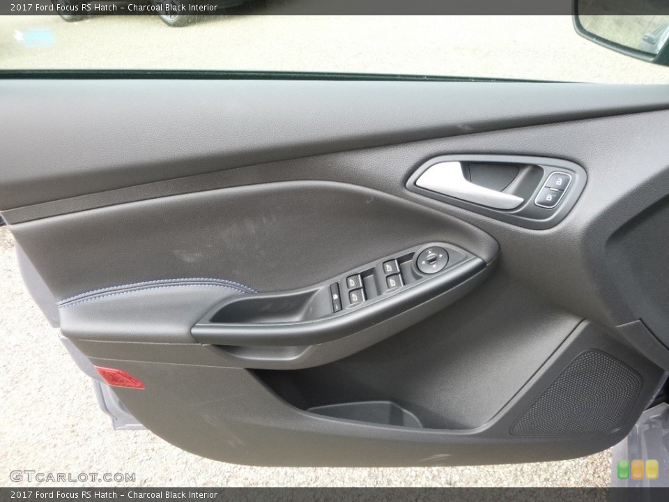 Charcoal Black Interior Door Panel for the 2017 Ford Focus RS Hatch #118838971