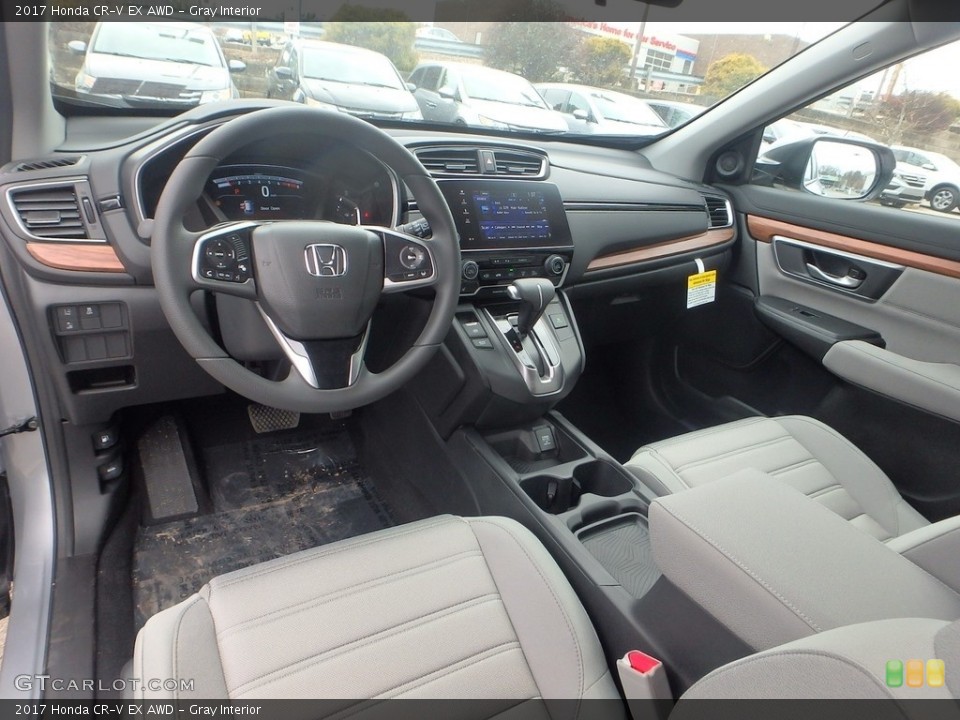 Gray Interior Photo for the 2017 Honda CR-V EX AWD #118840579
