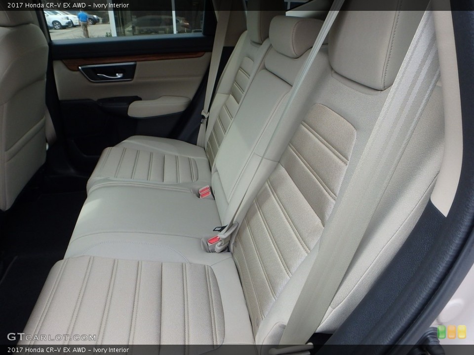 Ivory Interior Rear Seat for the 2017 Honda CR-V EX AWD #118841827
