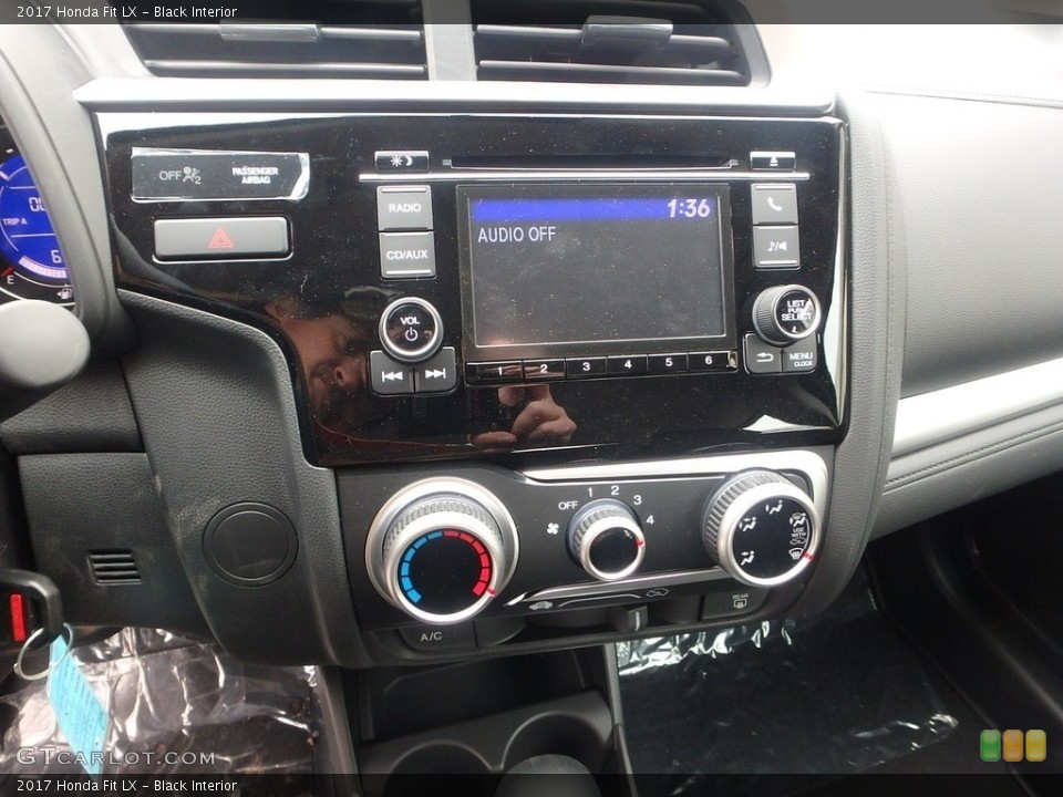 Black Interior Controls for the 2017 Honda Fit LX #118842223