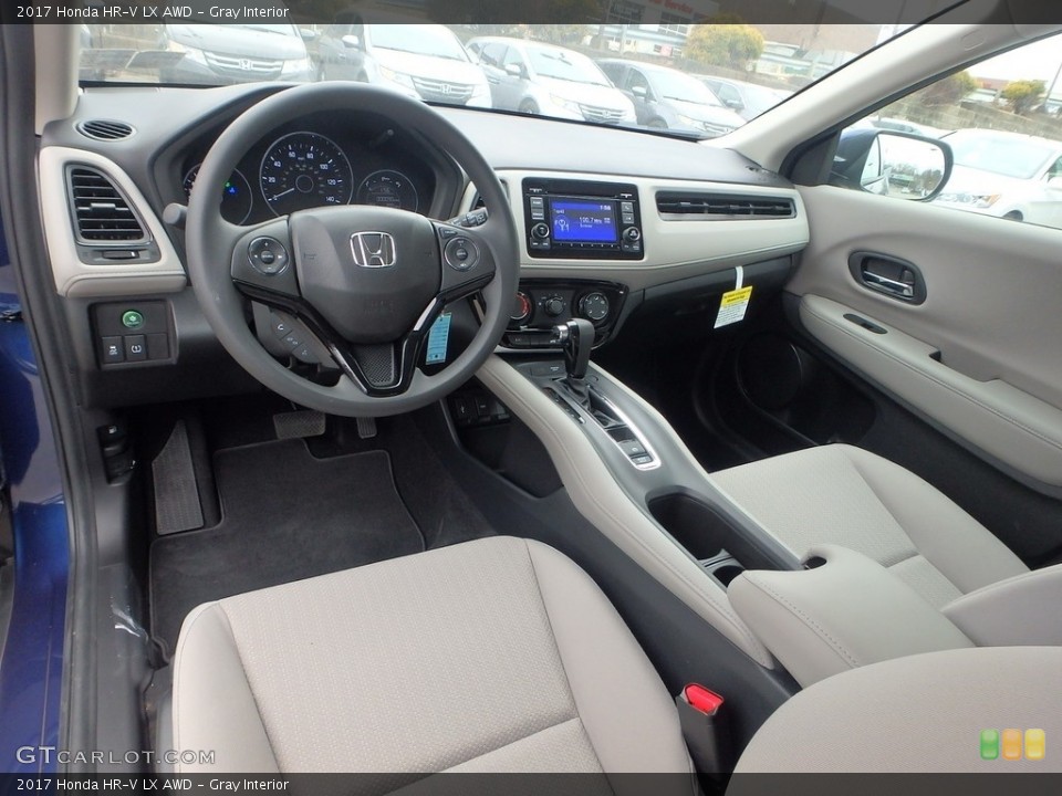 Gray Interior Photo for the 2017 Honda HR-V LX AWD #118842715