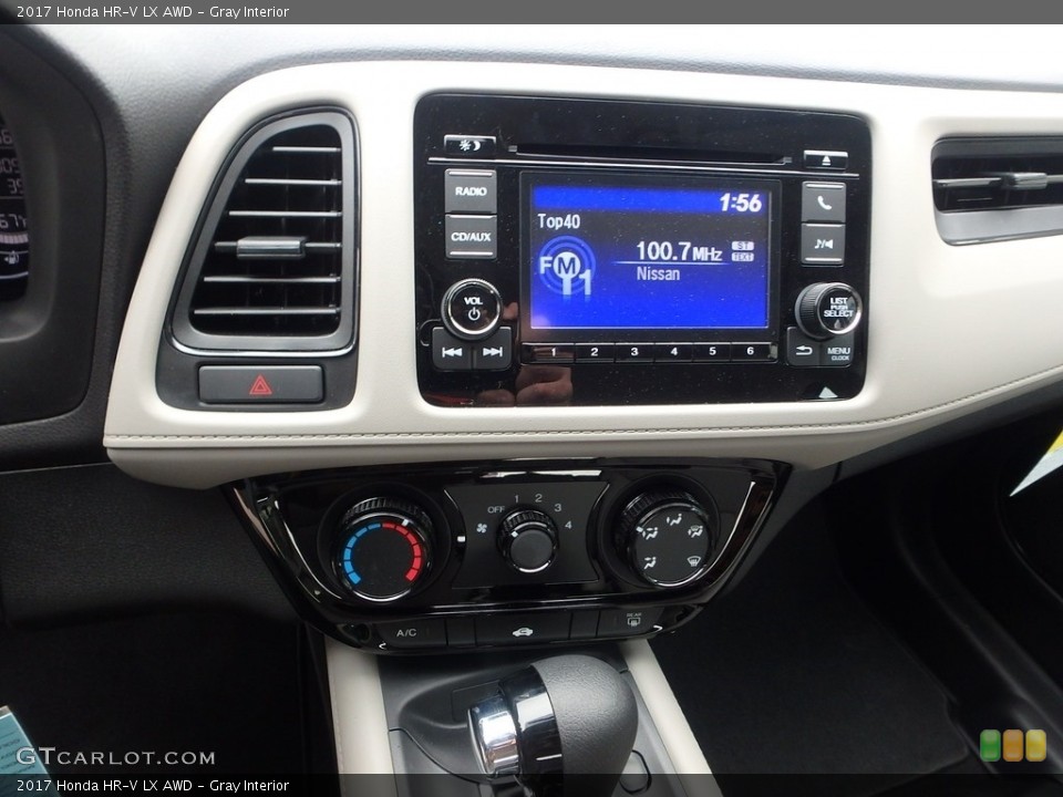 Gray Interior Controls for the 2017 Honda HR-V LX AWD #118842772