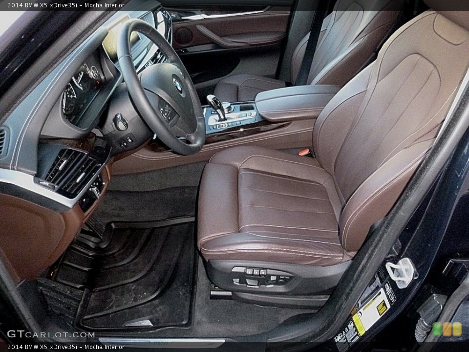 Mocha Interior Front Seat for the 2014 BMW X5 xDrive35i #118844503