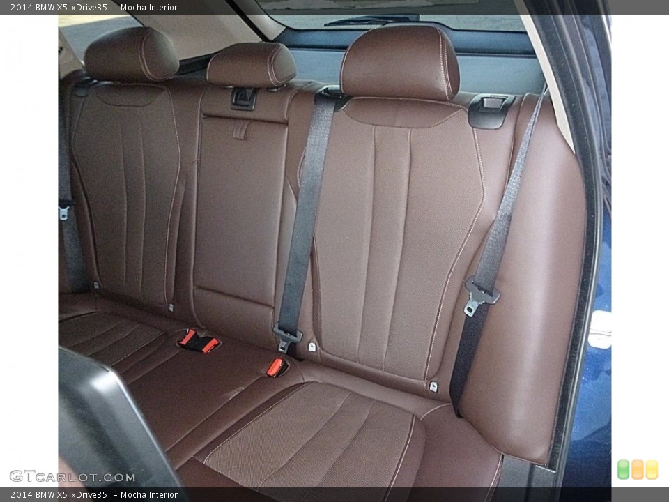 Mocha Interior Rear Seat for the 2014 BMW X5 xDrive35i #118844597