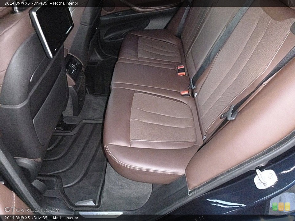 Mocha Interior Rear Seat for the 2014 BMW X5 xDrive35i #118844623