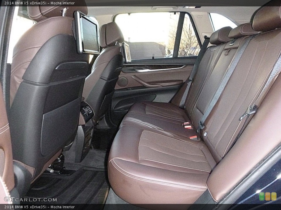 Mocha Interior Rear Seat for the 2014 BMW X5 xDrive35i #118844647