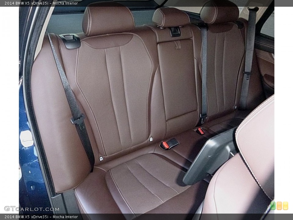 Mocha Interior Rear Seat for the 2014 BMW X5 xDrive35i #118844800